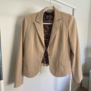 Tan blazer